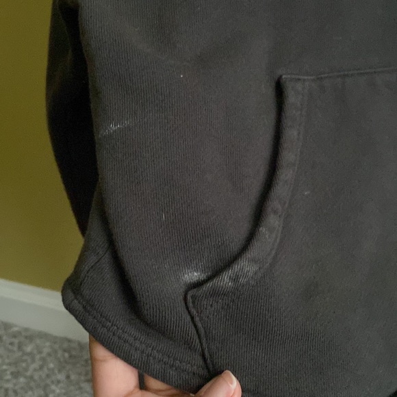 Joah Brown Aspen Half Zip in Charcoal. Size Small/Medium - Picture 5 of 7